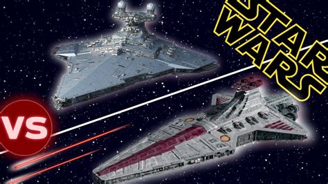 Venator Class Star Destroyer vs Victory I Star Destroyer | Star Wars: Who Would Win - YouTube