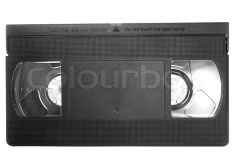 Black and white, of a VHS format video ... | Stock image | Colourbox