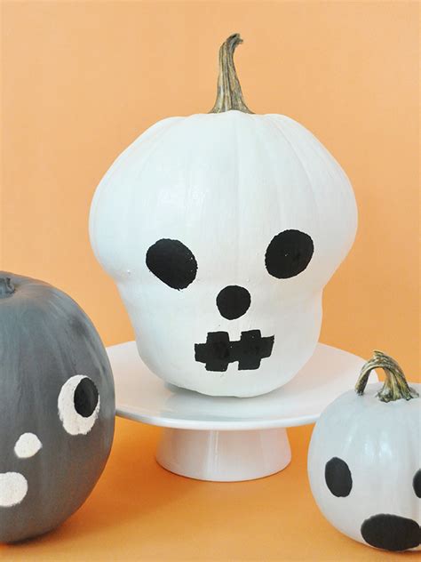 Glow-in-the-Dark Painted Pumpkins | Handmade Charlotte