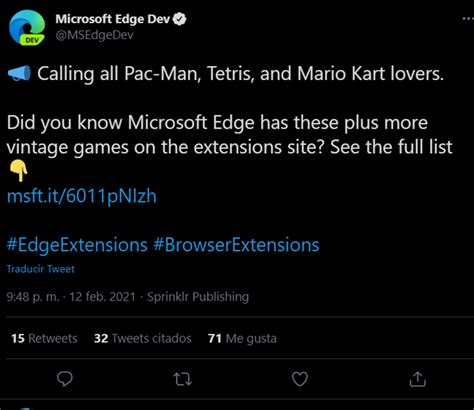 Microsoft Edge extension store hosted possibly illegal copies of retro games