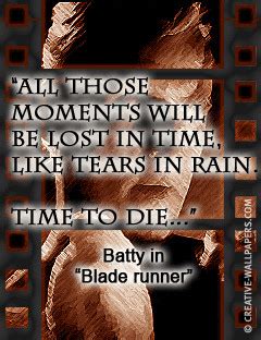 Famous Quotes From Blade Runner. QuotesGram