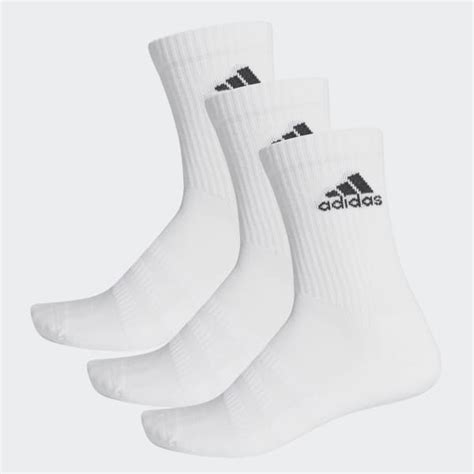 adidas CUSHIONED CREW SOCKS - White | adidas Philippines