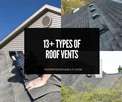 13+ Different Types Of Roof Vents With Pictures (Pros and Cons)