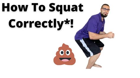 Proper Squatting form I Squat form for beginners - YouTube