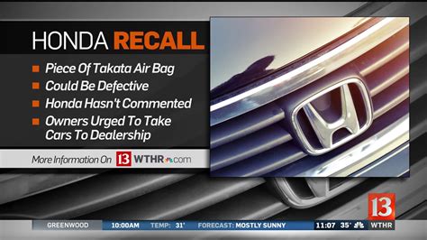 Honda Recall | wthr.com