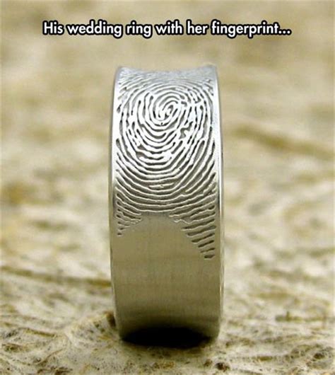 funny-wedding-ring-fingerprint-love - Dump A Day