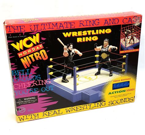 WCW Monday Nitro Wrestling Ring - SWIT Sports