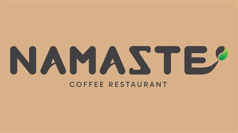 Namaste - Cafe Logo Design on Behance