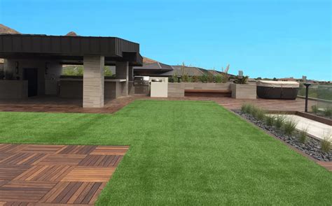 Tile Tech Pavers Roof Deck | Synthetic Turf & Wood Deck Tiles | Landscape Architect