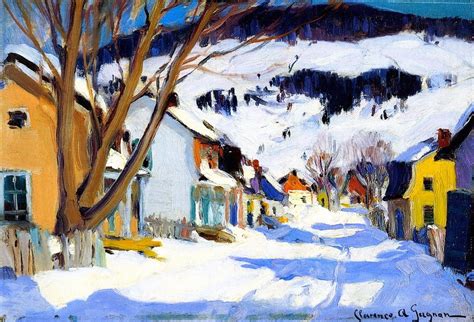 Arte!: Clarence Gagnon, a Québécois painter | Clarence gagnon, Canadian ...