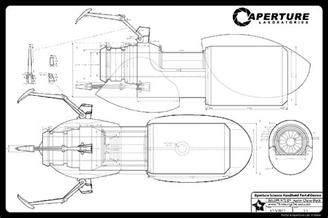 Portal Gun Blueprints