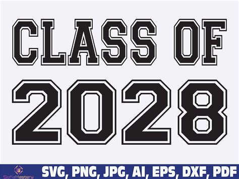 Class of 2028 SVG, Class of 2028, Seniors 2028 SVG Png, Graduation ...