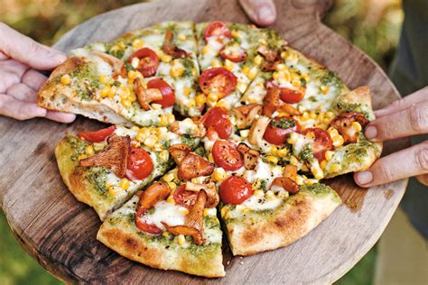 Basil Pesto Pizza Recipe | Silver Oak Food & Wine