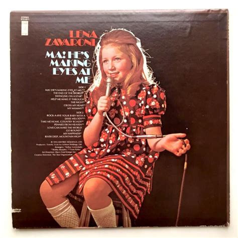 Lena Zavaroni - Ma! He's Making Eyes At Me - LP Vinyl PH