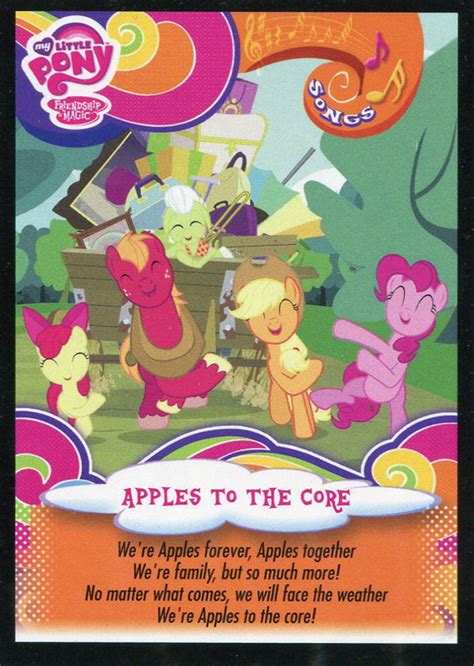 MLP Apples To The Core Trading Cards | MLP Merch