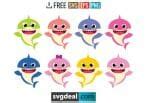 √ 11 Free Baby Shark SVG Files For Your Cutting Machine - Free SVG Files