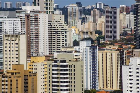 Largest Cities in the World. City of Sao Paulo, Brazil. Stock Image - Image of built ...