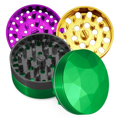 Factory Second – Brilliant Cut Grinder Set – Emerald/OnyxM/Emerald ...