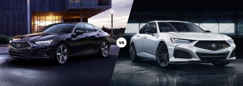 2021 Acura TLX vs. TLX Type S | Acura TLX Type S