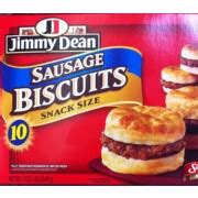 Jimmy Dean Sausage Biscuits, Snack Size: Calories, Nutrition Analysis ...