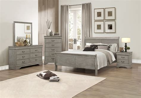 Caroline Gray Full Bedroom Set | Local Overstock Warehouse | Online ...