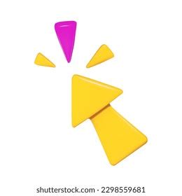 Render Yellow Cursor Icon Vector Symbol Stock Vector (Royalty Free) 2298559681 | Shutterstock