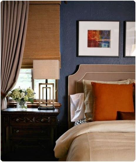 Blue and Orange Bedroom - Panda's House