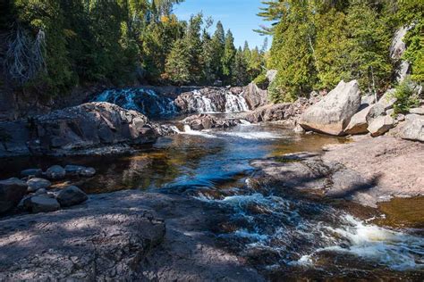 The Waterfalls at Tettegouche State Park - MN Trips