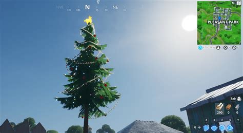 Fortnite Christmas All Holiday Trees Map Locations: How and Where to Dance at Holiday Trees ...