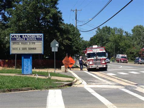 Fire and Rescue Respond to Gas Leak at Carl Sandburg Middle School ...