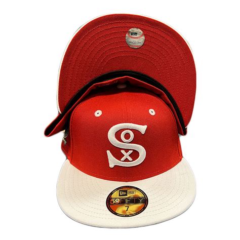 Chicago White Sox Red Two Tone Red UV New Era 59FIFTY Fitted Hat