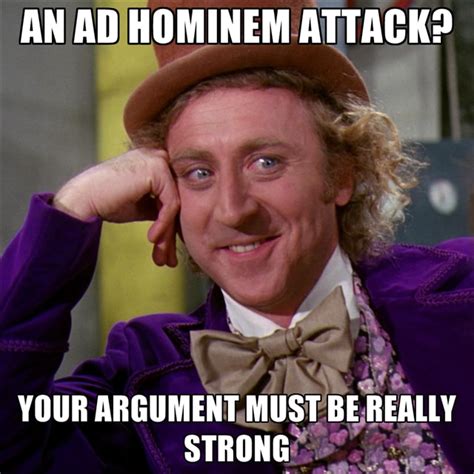 A Minute for Life: How to respond to ad hominem arguments - The ...