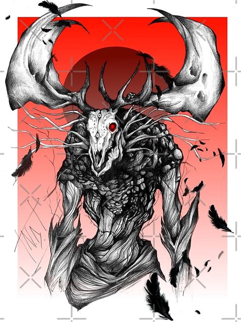 "Leshen Fanart by MHMNart (From The witcher 3)" Art Print for Sale by ...