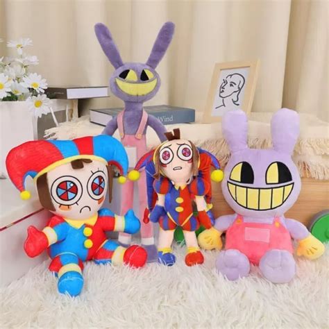 THE AMAZING DIGITAL Circus Plush,Pomni and Jax Plushies Toy for Kids Xmas Gift EUR 18,92 ...