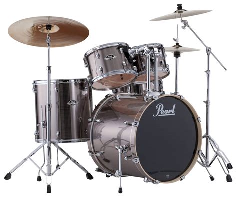 Best Buy: Pearl Drums Export Series 5Piece Drum Set Smokey Chrome ...