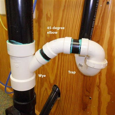 Never Connect a Trap to a Vertical Drain Like This | Plumbing, Pex ...