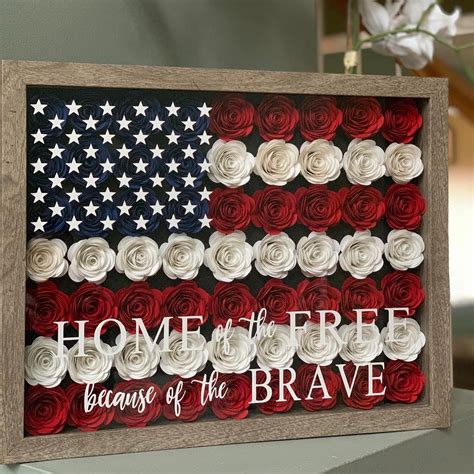 Patriotic Gift USA Flag Decor Veterans Gift Military Gift - Etsy