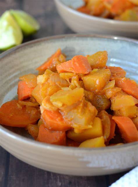 Vegan Kabocha Squash Red Curry - Running on Real Food