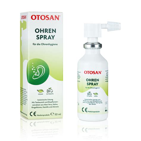 Otosan® Ohrenspray für eine natürliche und wirksame Ohrenhygiene