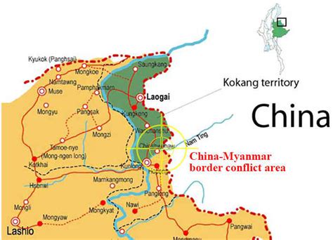 Military Tension Rises at China-Burma Border » Myanmar Peace Monitor