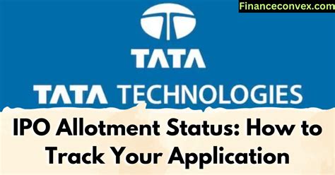 TATA Technologies IPO Allotment - IPO Date, Subscription, GMP, Lot Size ...