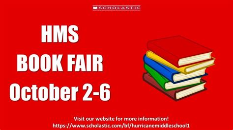 Book Fair October 2-6 | Hurricane Middle School