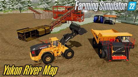 FS22 Volvo Machines Release 🚧 Yukon River Valley Map First View 🚧 Farming Simulator 22 Mods ...