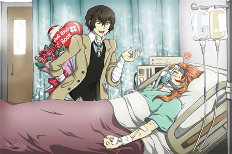 Soukoku Hospital Visit by OneLovelySin on DeviantArt | Hospital drawing ...