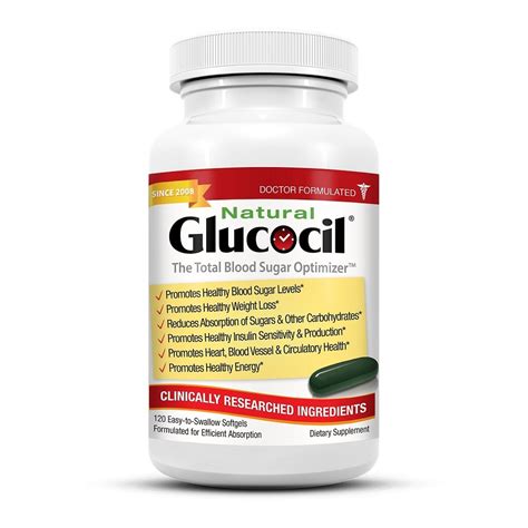 Glucocil - The Total Blood Sugar Optimizer and Support Healthy Blood Sugar Level - Other ...