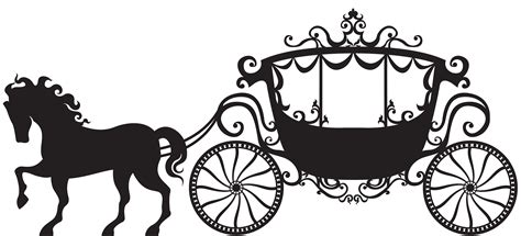 Princess Carriage Svg File Clipart For Cricut Silhouette Mail | The Best Porn Website