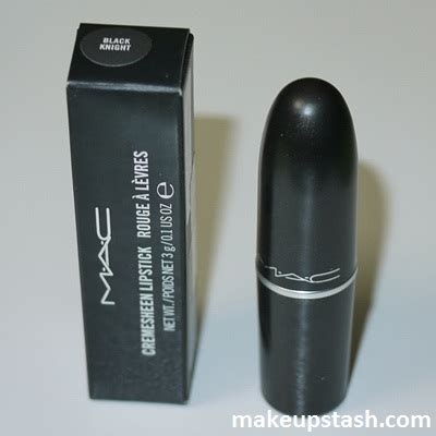 MAC Lipstick in Black Knight | Makeup Stash!