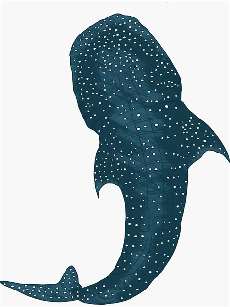 "Whale Shark" Sticker for Sale by fernandaschalle | Shark art, Whale shark, Marine life art