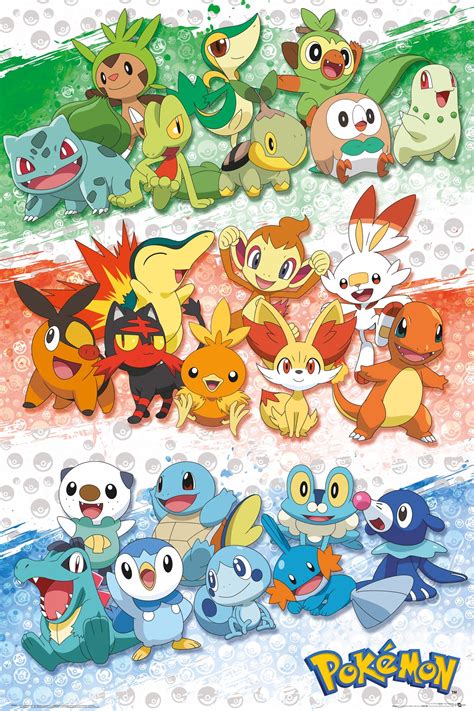 GB Posters - The Pokemon First Starters collection is out...