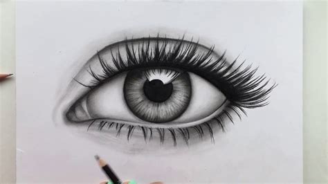 How To Sketch An Eye For Beginners at Drawing Tutorials